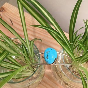 **SOLD***Vintage Native Navajo Zuni Hopi New Mexico Santa Fe Turquoise Bracelet